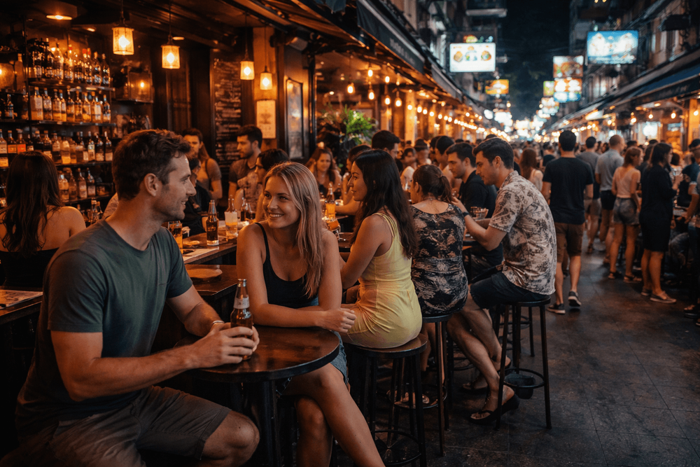 Best Bars and Nightlife on Sukhumvit for Solo Travelers: Easy Mingling, Safe Late Nights, and Low-Pressure Hangouts