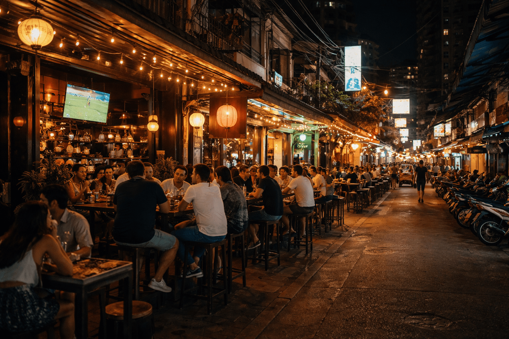 Best Bars and Nightlife on Sukhumvit Soi 22: Hidden Lounges, Sports Bars, and Late-Night Drinks