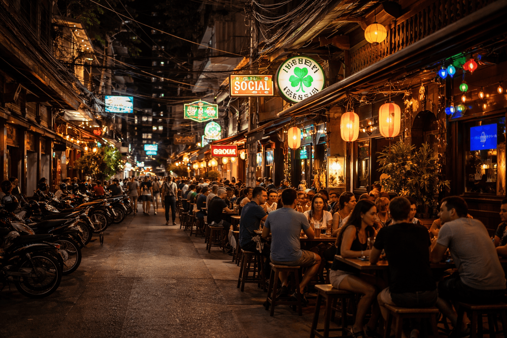 Best Bars and Nightlife on Sukhumvit Soi 33, 39, and 49: Where to Go for Cocktails, Pubs, and Late-Night Eats