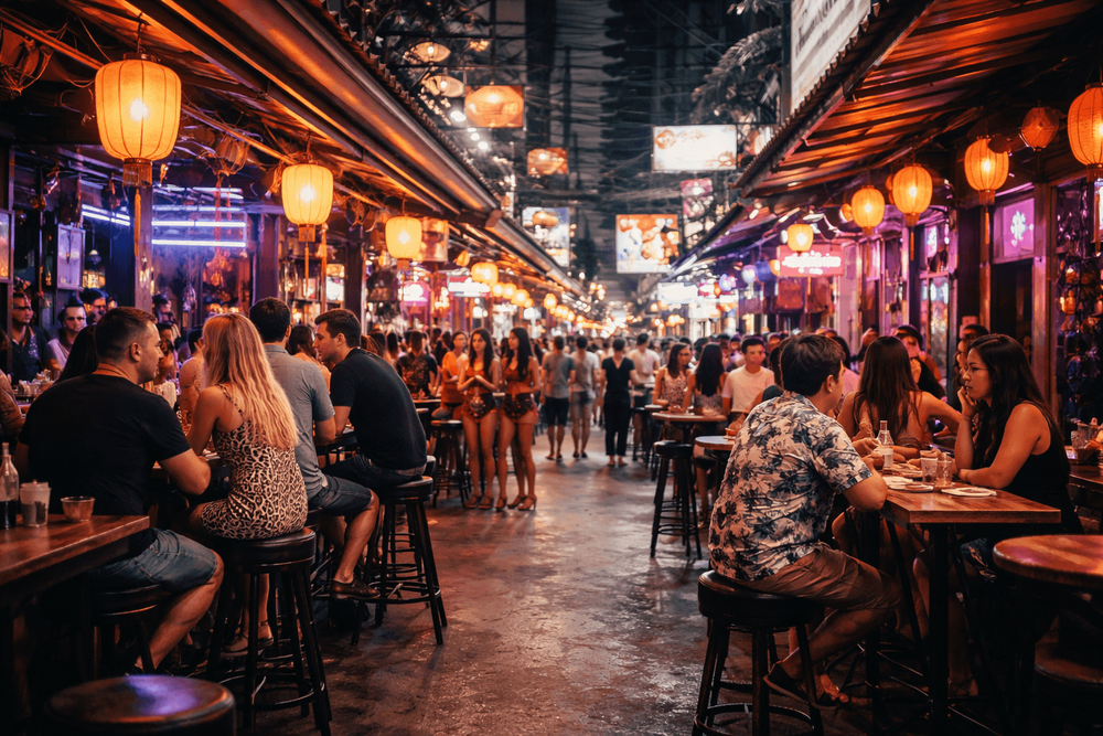 Best Bars and Nightlife on Sukhumvit Soi 4 (Nana): Neon Bars, Go-Go Spots, and Late Closers