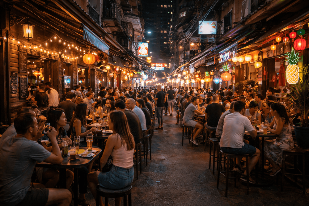 Best Bars and Nightlife on Sukhumvit Soi 5, 7, and 19: Where to Go for Craft Beer, Cocktails, and Late-Night Hangouts