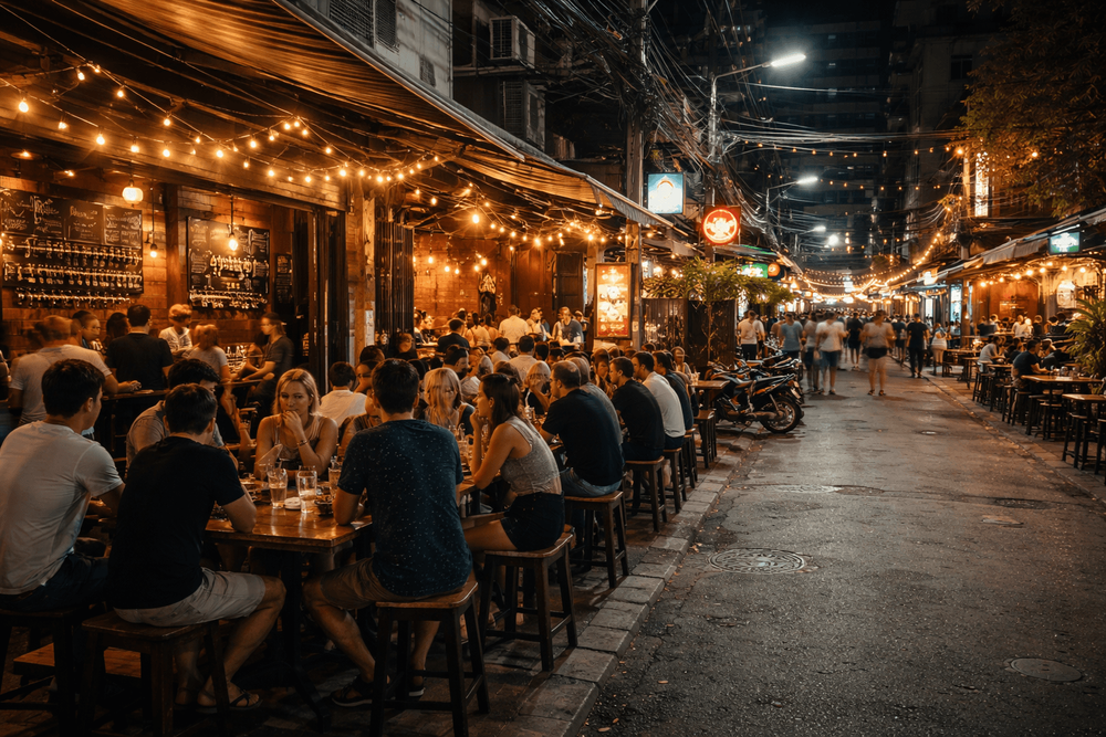 Best Bars and Nightlife on Sukhumvit Soi 63 (Ekkamai): Craft Beer, Live Music, and Late-Night Hangouts