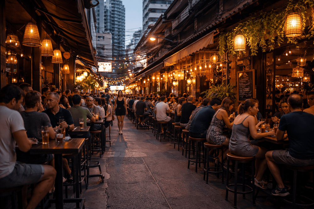 Best Bars and Nightlife on Sukhumvit Soi 8: Easygoing Pubs, Hidden Cocktails, and Late-Night Stops