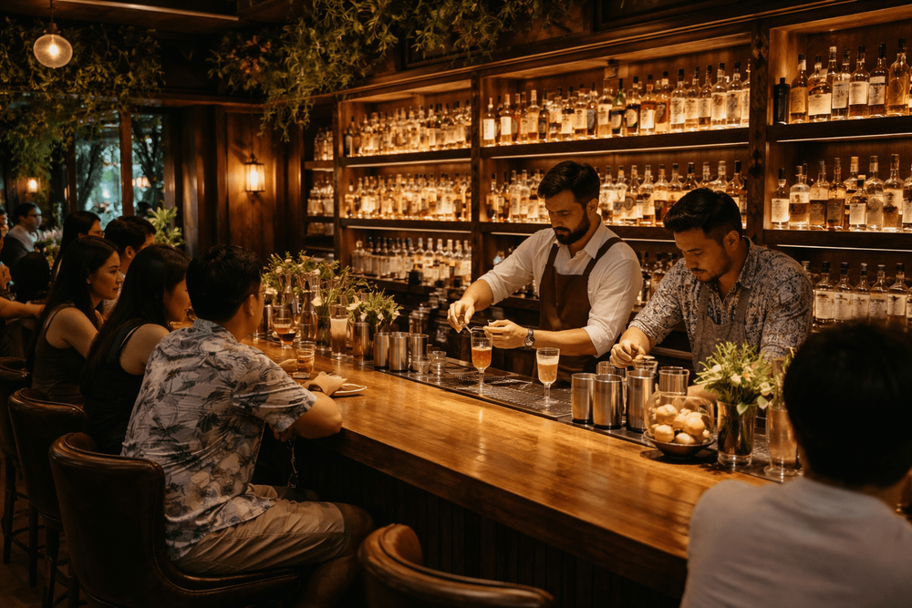 Best Bars in Sukhumvit for Craft Cocktails, Negronis, and Bartender-Driven Drinks