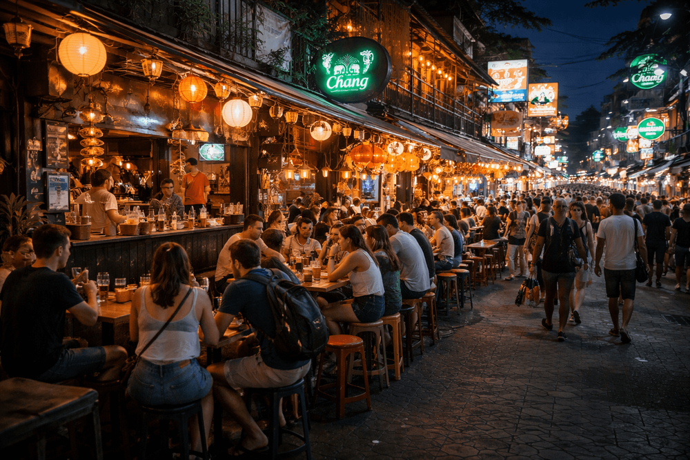 Best Bars on Khao San Road: Where to Drink in Bangkok's Backpacker District