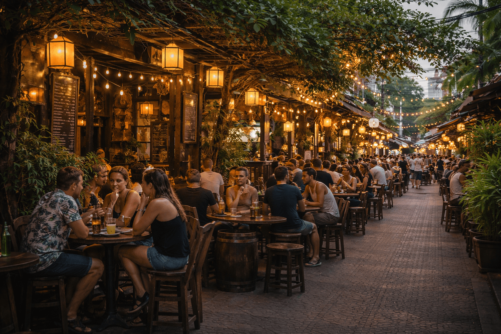 Best Bars on Rambuttri Road: Quiet Beers, Courtyard Pubs, and Easy Late Nights Near Khao San