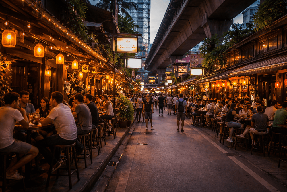 Best Bars on Sukhumvit by Sub-Area: Nana, Asok, Phrom Phong, Thonglor, and Ekkamai