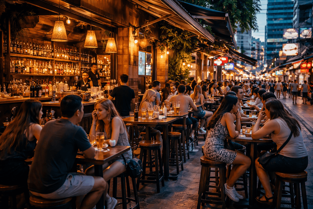 Best Bars on Sukhumvit for Pre-Drinks Before a Night Out: Casual Stops Near the Main Party Zones