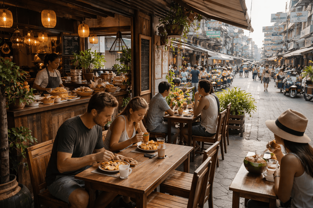 Best Breakfast Cafes Near Khao San Road for Early Starts and Easy Meals