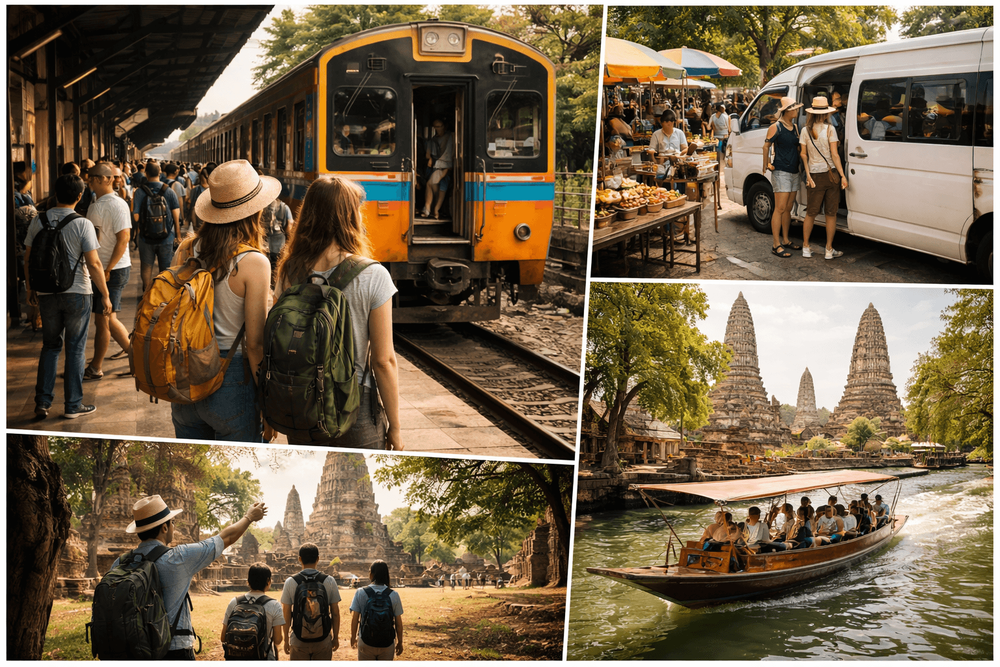 Best Budget Day Trips from Bangkok by Transport: Train, Minivan, Boat, and Guided Tour Options