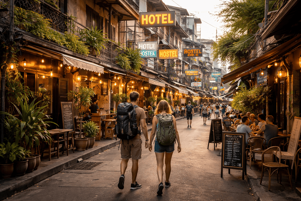 Best Budget Hotels Near Khao San Road for Backpackers Who Want to Walk Everywhere