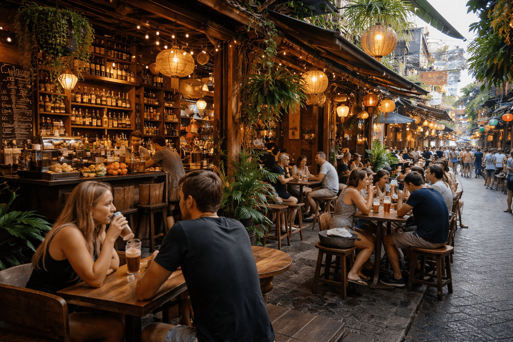 Best Cafe Bars on Khao San Road for Coffee by Day and Drinks by Night