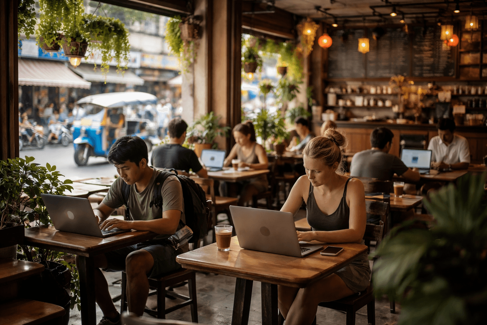 Best Cafes on Khao San Road for Coffee, Wi‑Fi, and Working Remotely