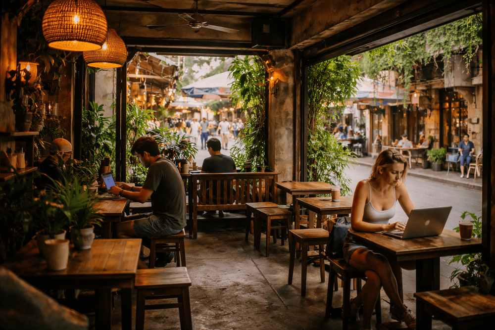 Best Cafes on Khao San Road for Quiet Morning Coffee, Wi‑Fi, and a Break From the Backpacker Buzz