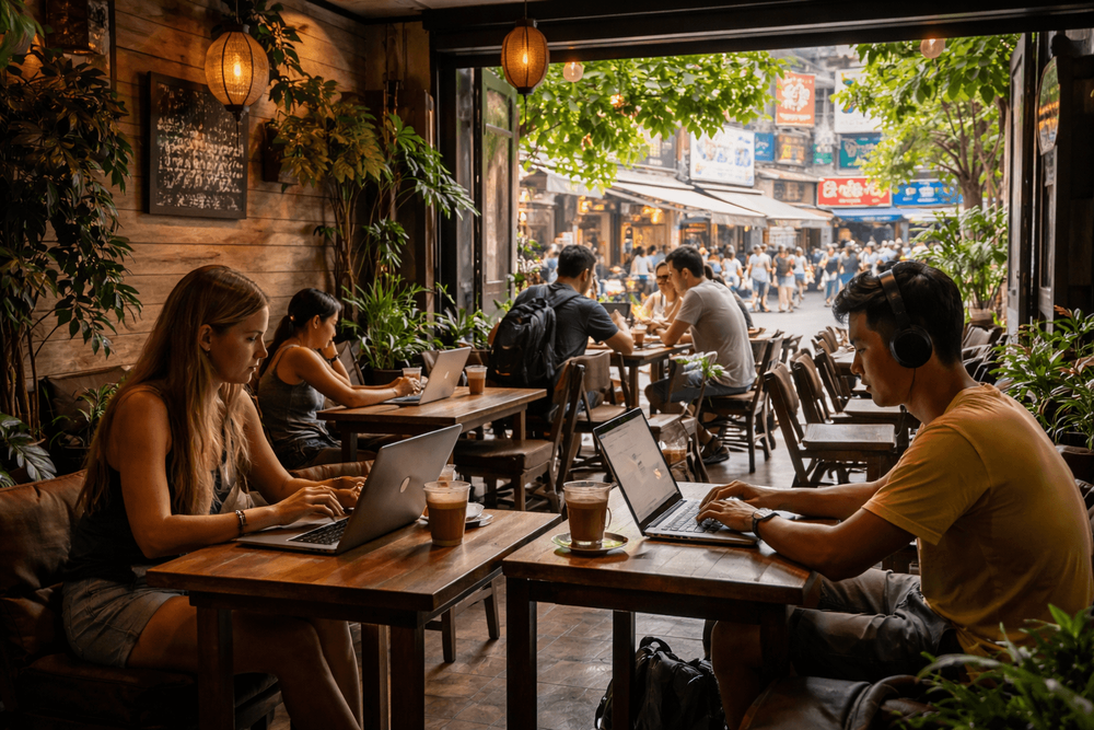 Best Cafes on Khao San Road for Wi‑Fi, Work, and Long Coffee Breaks