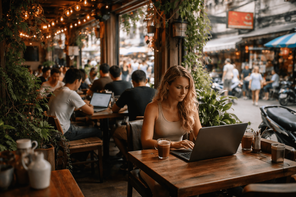 Best Cafes on Khao San Road for Work, Wi‑Fi, and Laptop Time