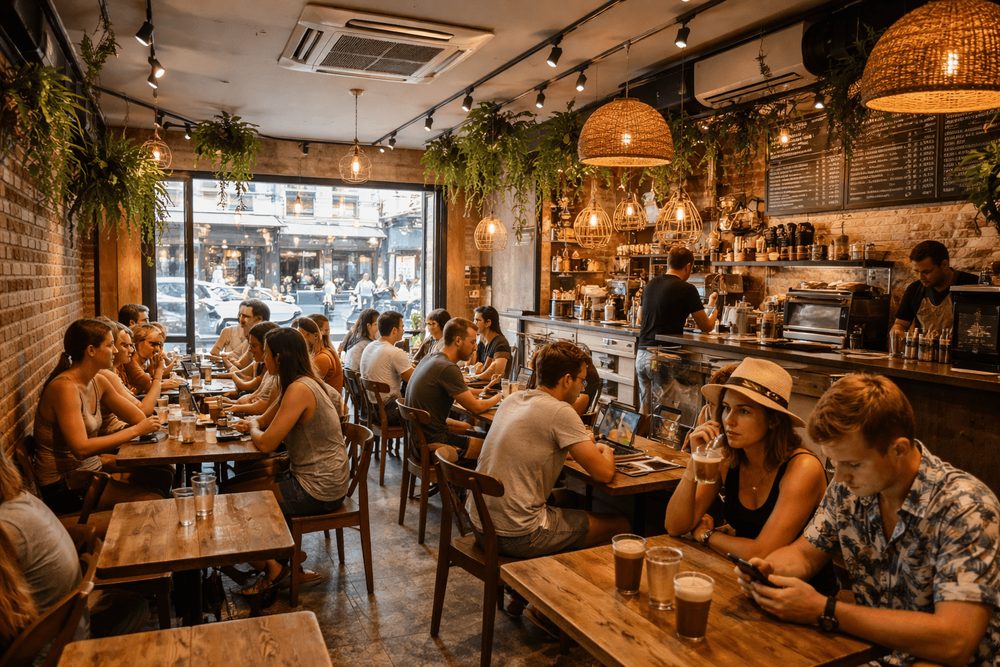 Best Cafes on Khao San Road with Air Conditioning for a Cool Escape from the Heat