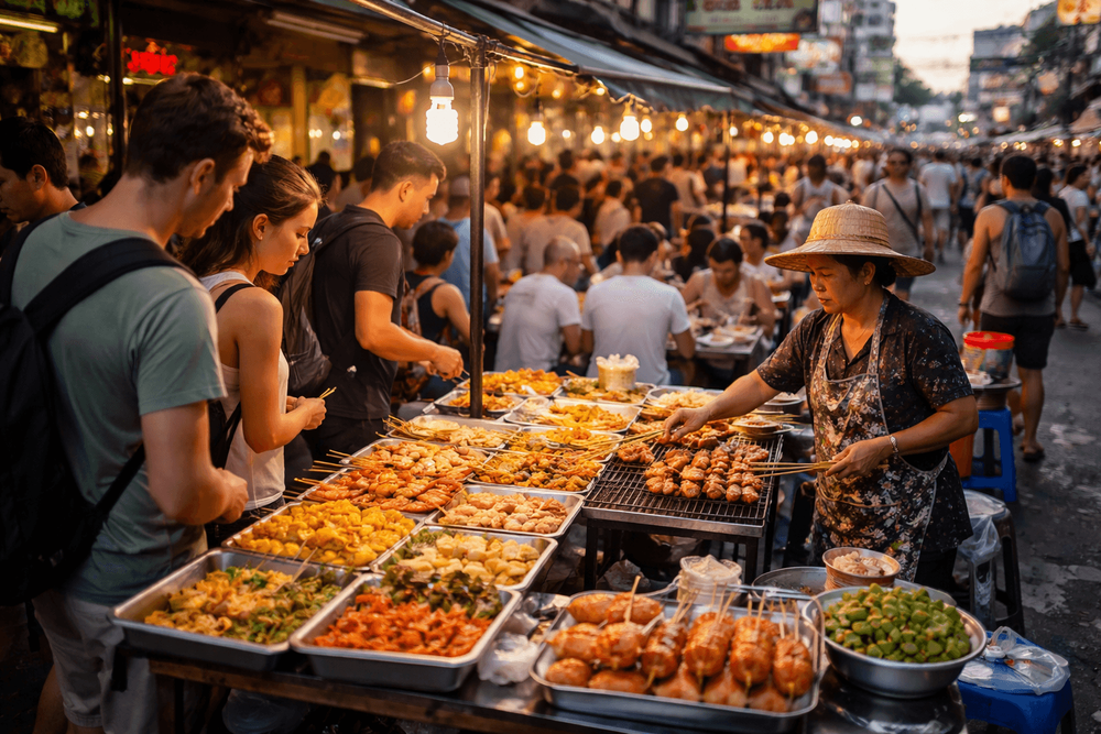 Best Cheap Street Food Near Khao San Road: Fill Up for Under 100 Baht