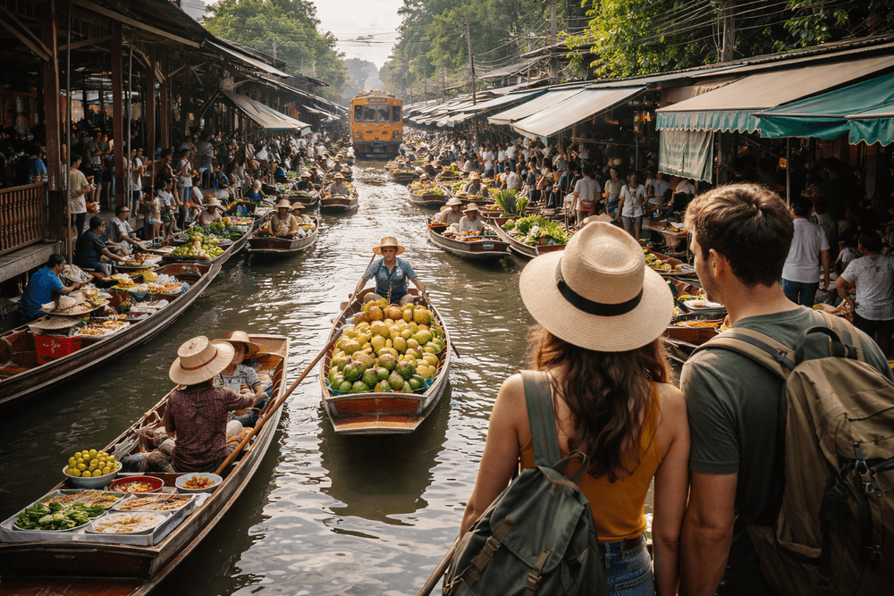 Best Day Trips from Bangkok for Backpackers: Floating Markets, Rail Markets, and Easy Local Routes
