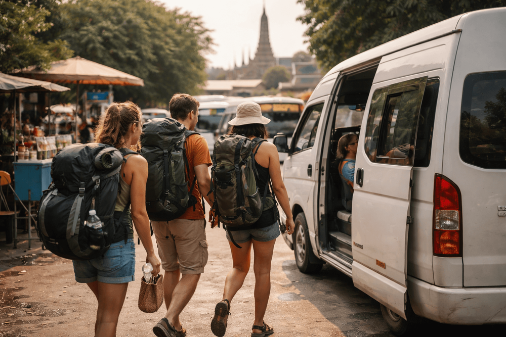 Best Day Trips from Bangkok for Backpackers on a Tight Budget: Cheap Escapes by Minivan, Local Bus, and Shared Transfer