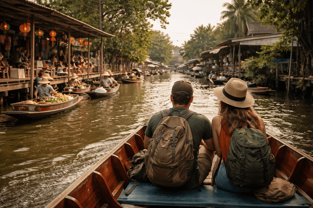 Best Day Trips from Bangkok for Backpackers Who Prefer Canals, Floating Markets, and Slow Village Stops