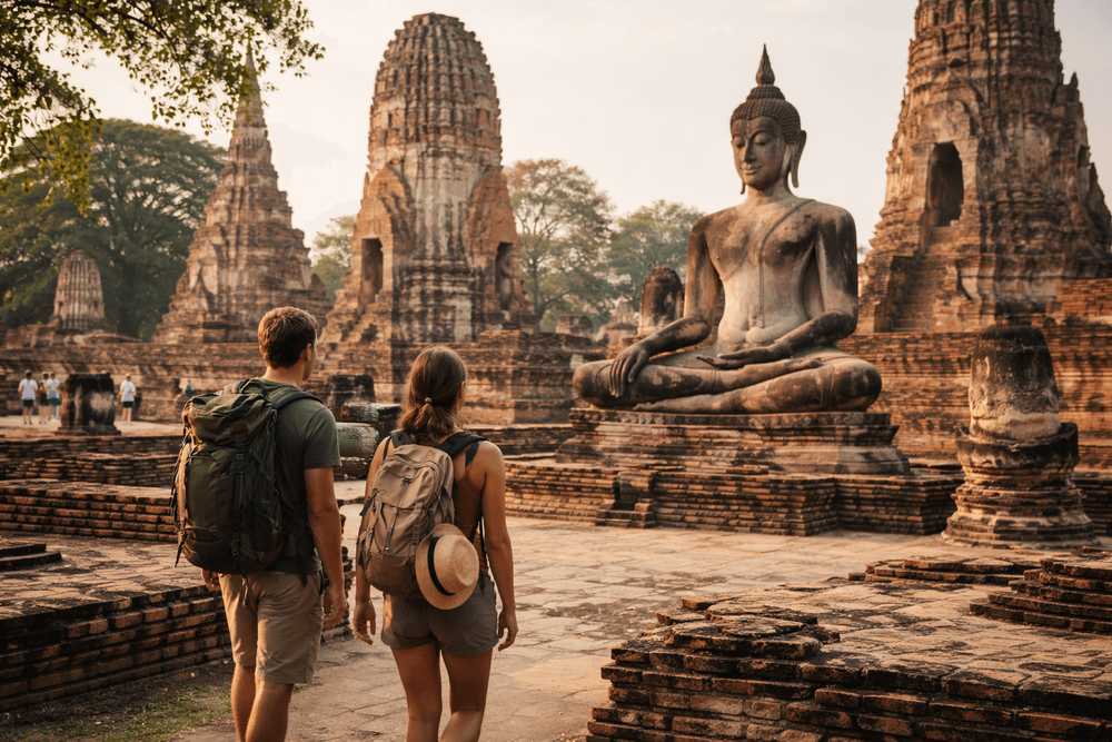 Best Day Trips from Bangkok for Backpackers Who Want Ancient Ruins, History, and Easy Train Travel
