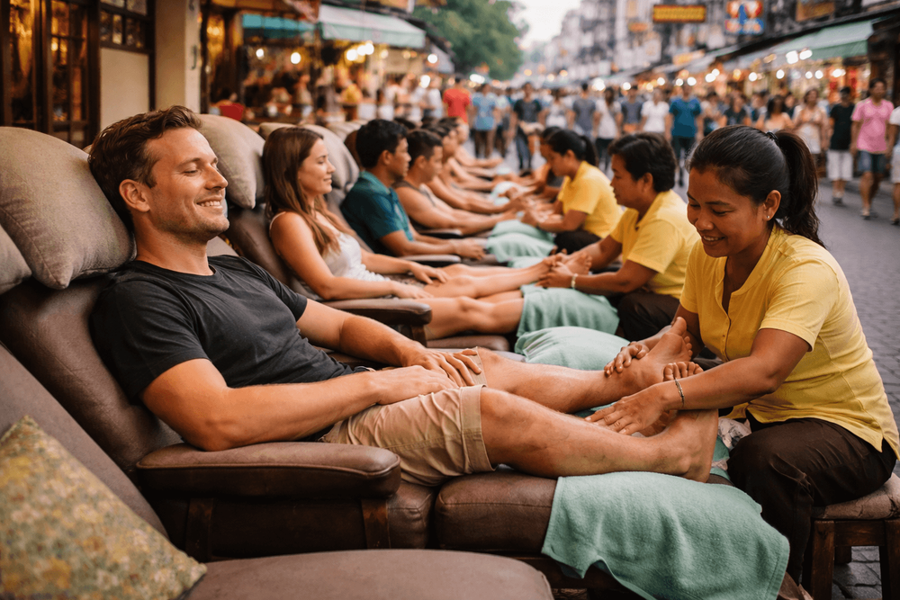 Best Foot Massage and Reflexology Shops Near Khao San Road for Walk-Ins and Quick Recovery
