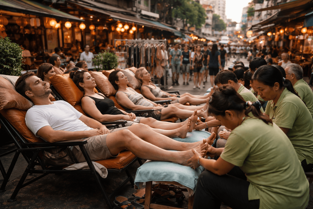 Best Foot Massage and Reflexology Spots Near Khao San Road: Walk-In Places for Tired Travelers