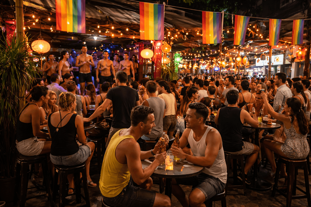 Best Gay Bars and LGBTQ+ Friendly Nightlife in Banglamphu Near Khao San Road
