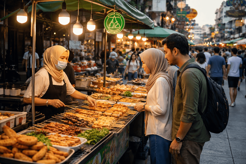 Best Halal Street Food Near Khao San Road and Bangkok Old Town