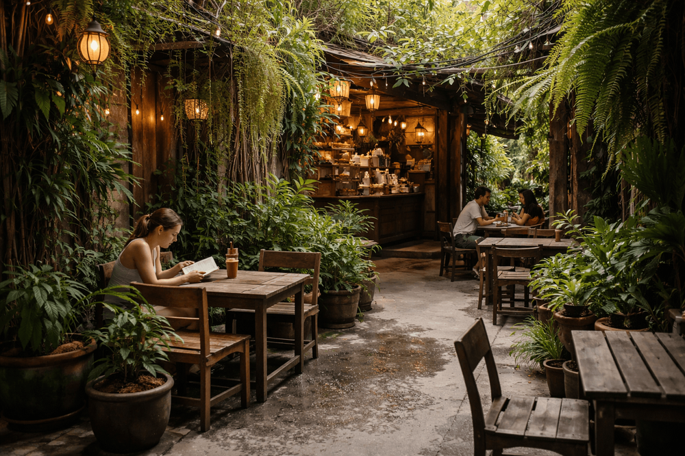 Best Hidden Cafes Near Khao San Road for Quiet Seating and Slow Mornings