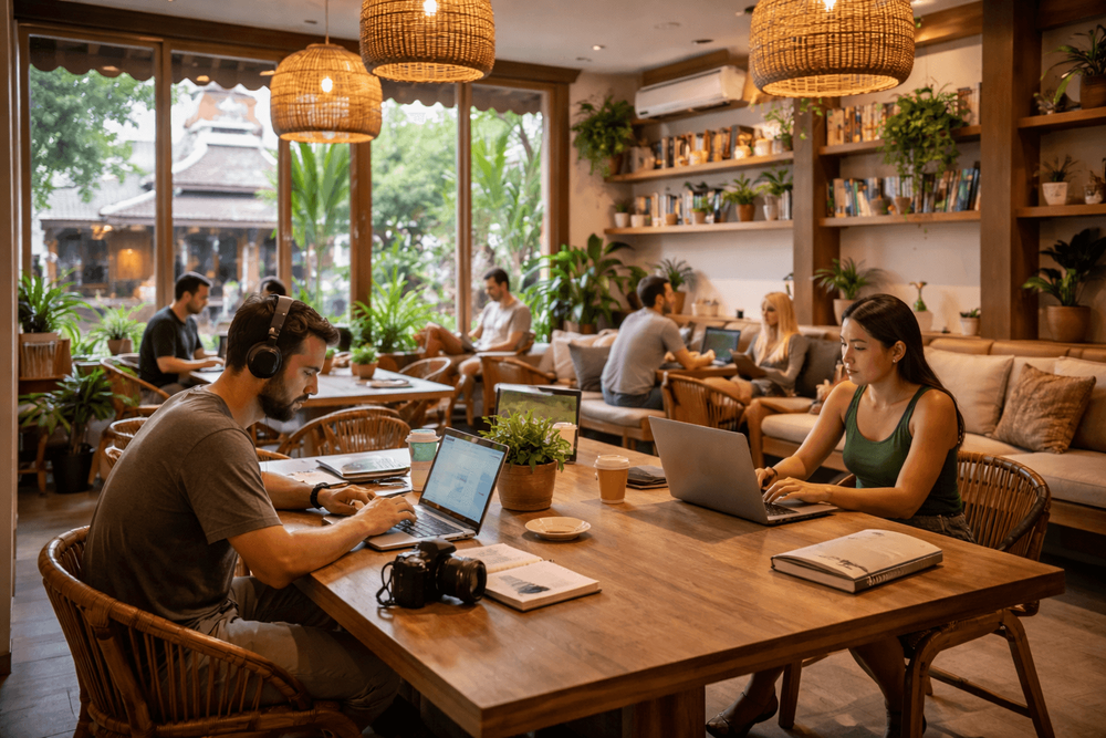Best Hostels and Hotels in Banglamphu for Digital Nomads: Quiet Workspaces, Fast Wi‑Fi, and Easy Cafes