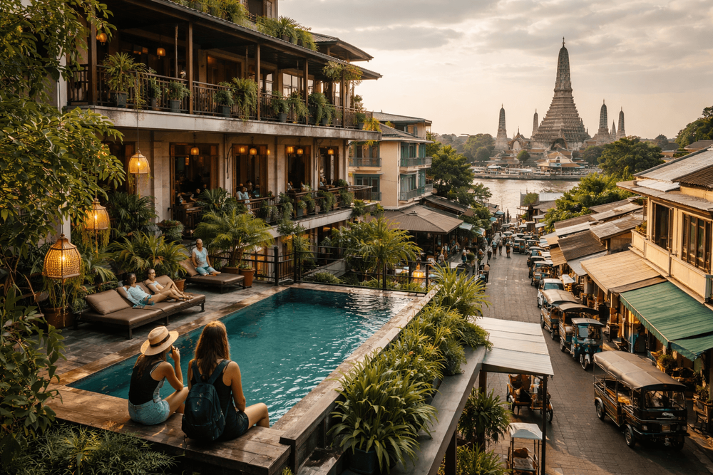 Best Hostels and Hotels in Banglamphu for Easy Temple Access: Walkable Stays Near the Old Town, River, and Khao San Road