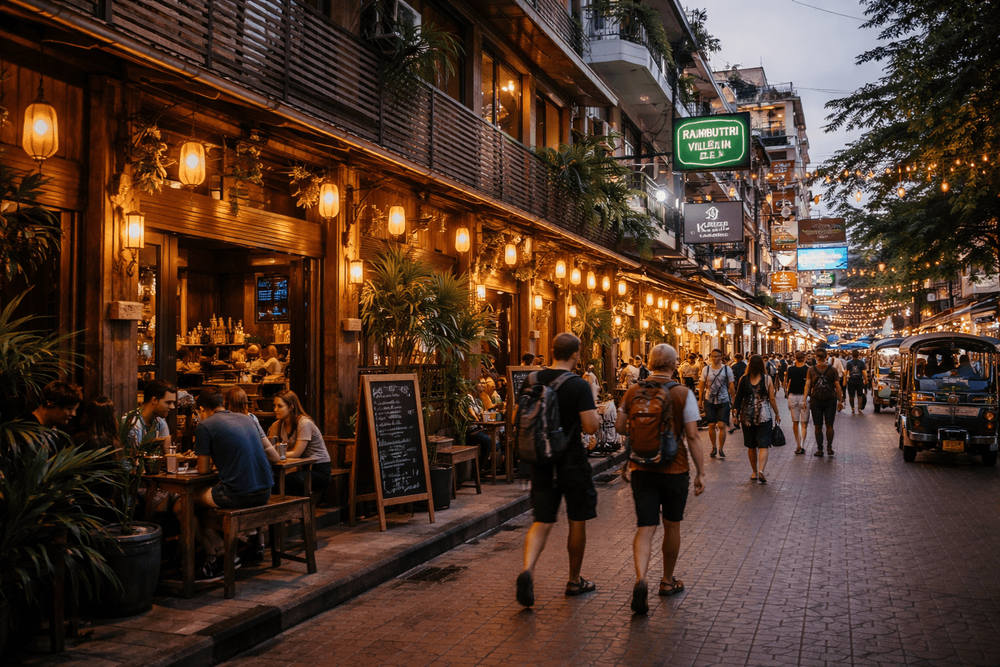 Best Hostels and Hotels in Banglamphu for Nightlife Access: Where to Stay Near Khao San Road, Rambuttri, and Old Town Bars