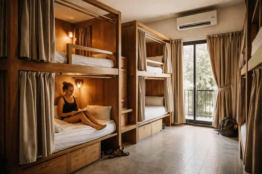 Best Hostels in Banglamphu for Quiet Sleep, Curtains, and Good Air-Con
