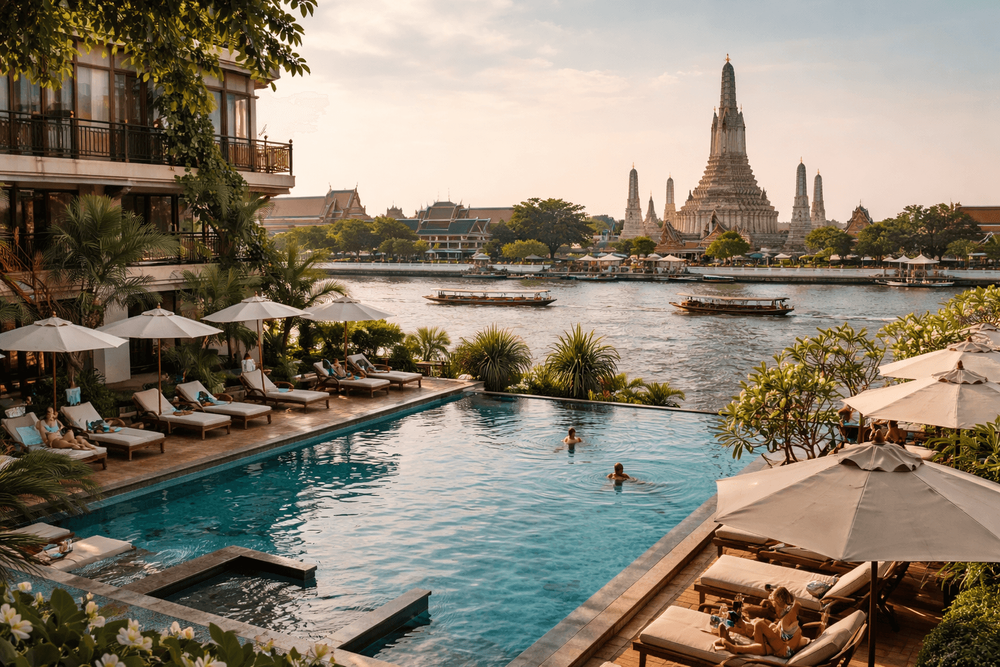 Best Hotels in Bangkok Old City for Riverside Views, Pool Time, and Easy Access to the Ferry Piers