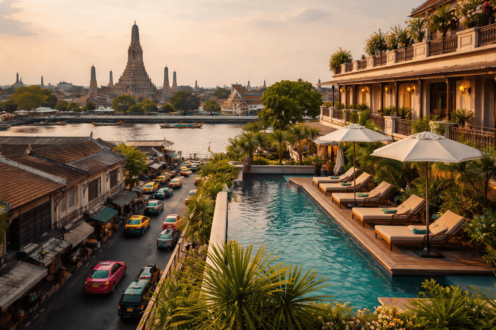 Best Hotels in Bangkok Old City for Sightseeing: Temple Access, Walkability, and Easy Taxi Links
