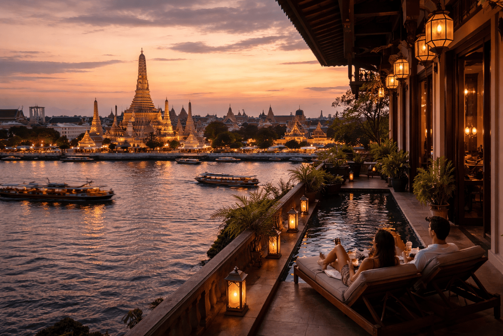 Best Hotels in Bangkok Old City (Rattanakosin) for River Views and Sunset Walks