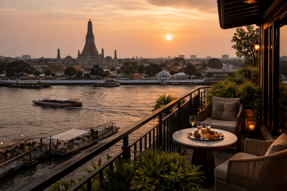 Best Hotels in Bangkok Old City (Rattanakosin) for River Views, Ferry Access, and Sunset Stays