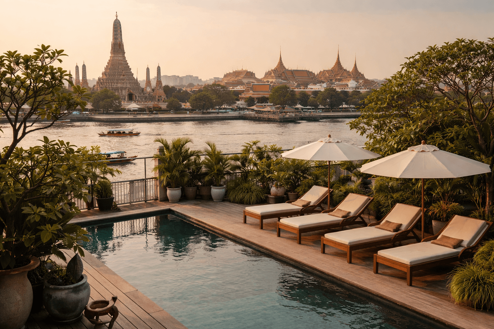 Best Hotels in Bangkok Old City (Rattanakosin) for Temple Walks, River Access, and Quiet Nights