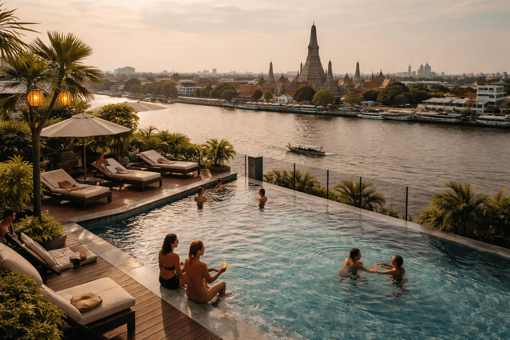 Best Hotels in Banglamphu with Rooftop Pools and River Views: Mid-Range Stays Near Khao San Road