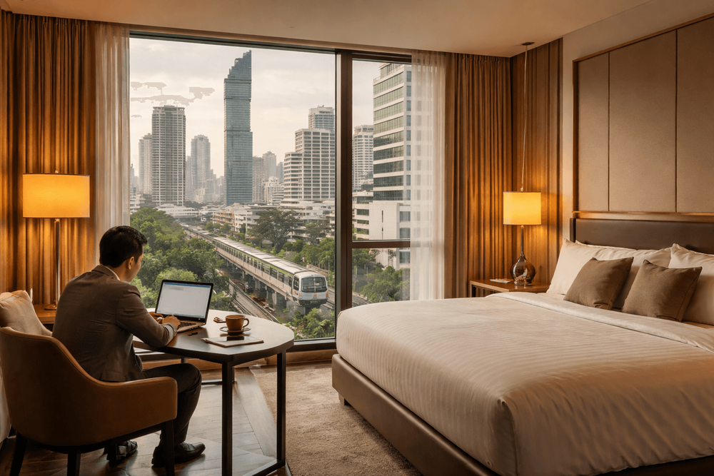 Best Hotels in Silom for Business Travelers: Quiet Rooms, BTS Access, and Easy Dining