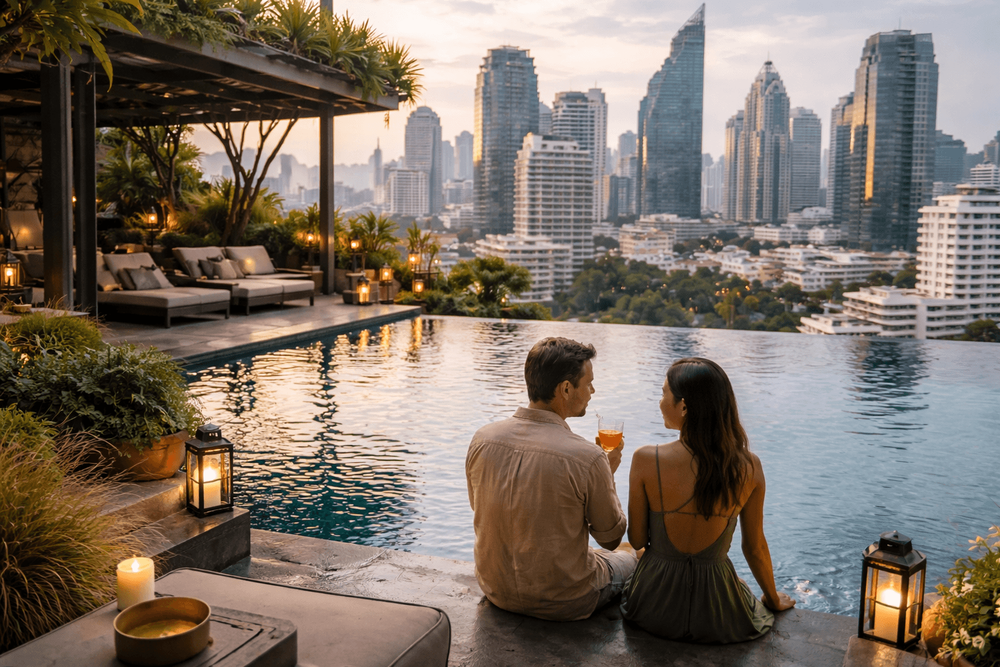 Best Hotels in Silom for Couples: Quiet Stays, Rooftop Access, and Easy Dinner Plans