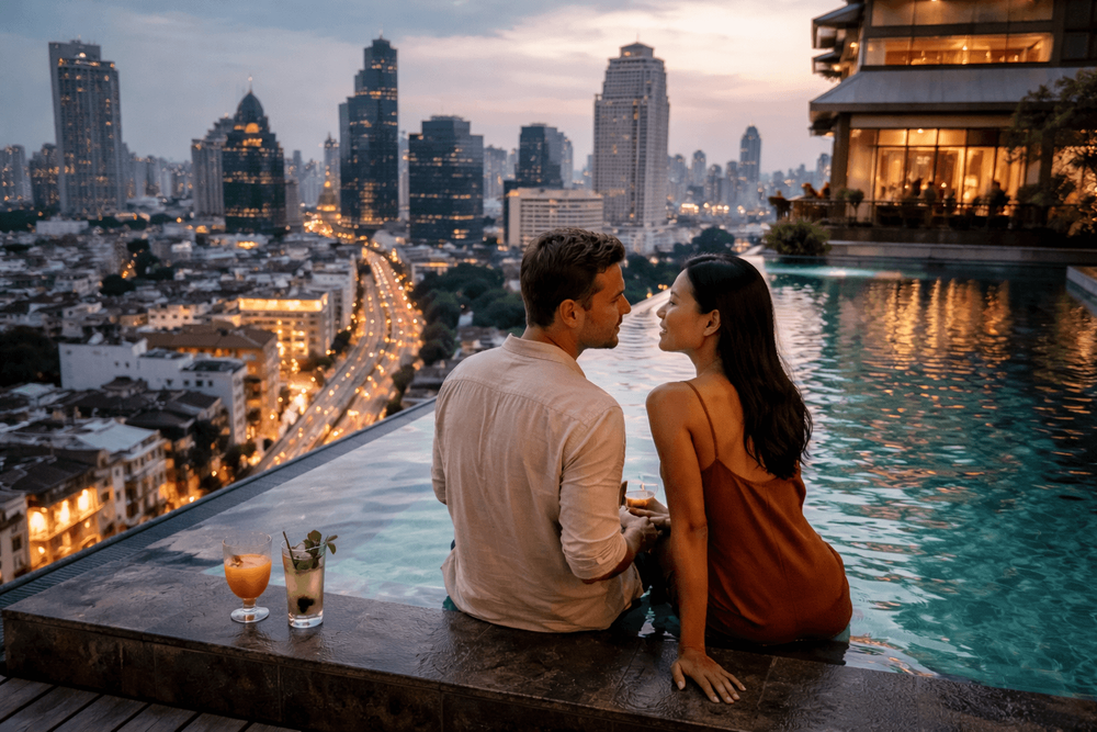 Best Hotels in Silom for Couples: Romantic Stays Near Rooftop Bars, Night Markets, and BTS