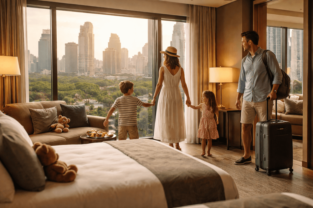 Best Hotels in Silom for Families: Spacious Rooms, Easy Transit, and Low-Drama Bangkok Stays