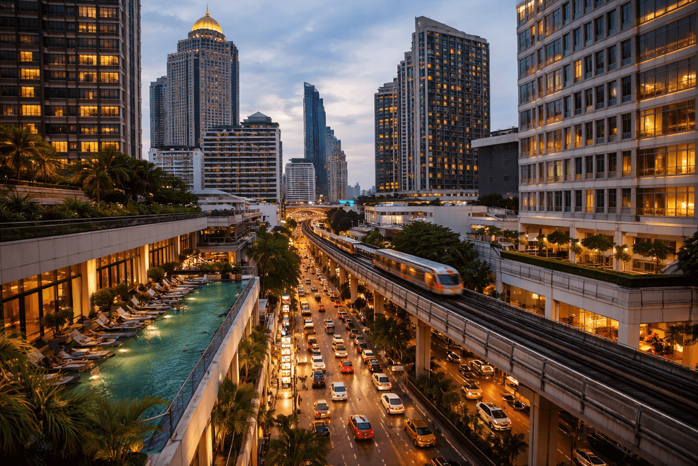 Best Hotels in Silom for First-Time Visitors: BTS Access, Nightlife, and Easy Bangkok Sightseeing