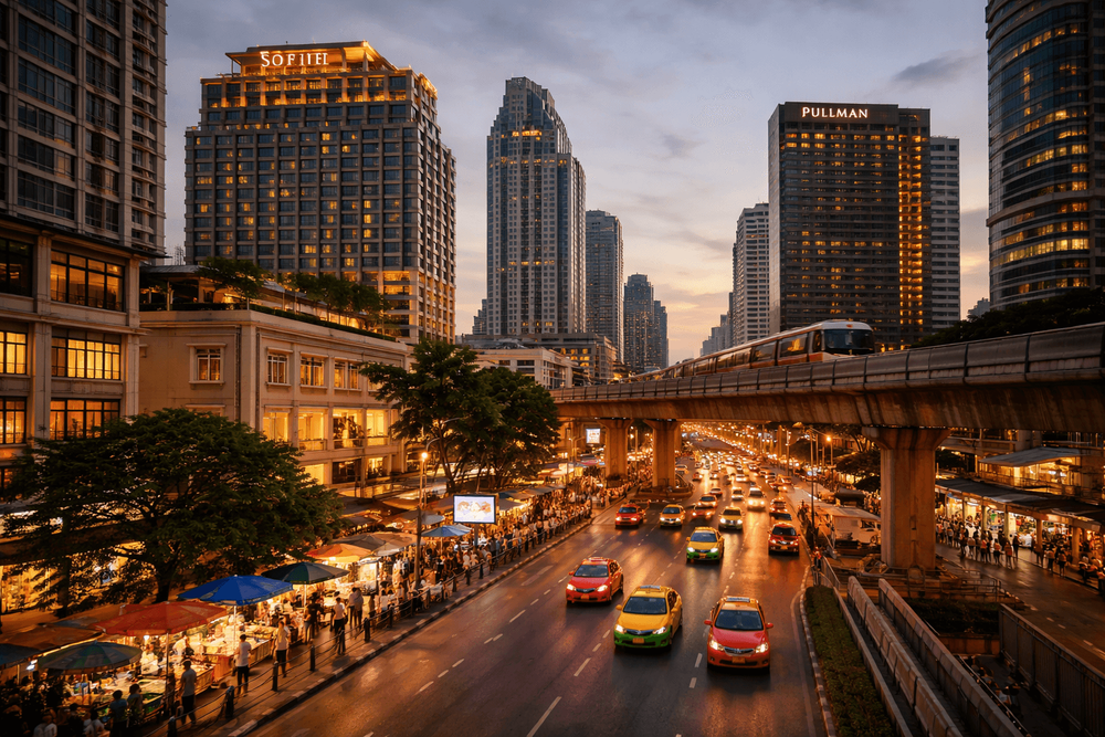 Best Hotels in Silom for First-Time Visitors: Where to Stay for BTS, Nightlife, and Easy Taxi Access