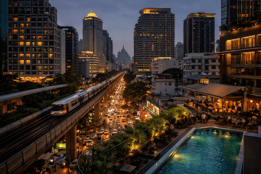 Best Hotels in Silom for Nightlife, BTS Access, and Easy Chinatown Trips