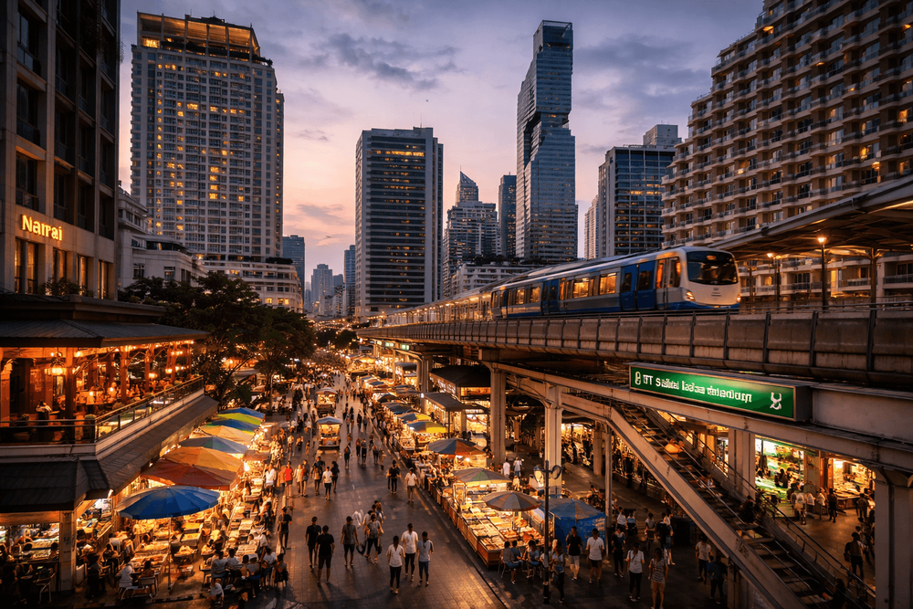 Best Hotels in Silom Near BTS Sala Daeng for First-Time Visitors, Food Access, and Easy Nightlife