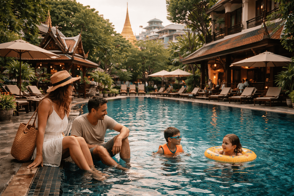 Best Hotels Near Khao San Road for Families: Quiet Rooms, Pool Access, and Easy Old Town Access